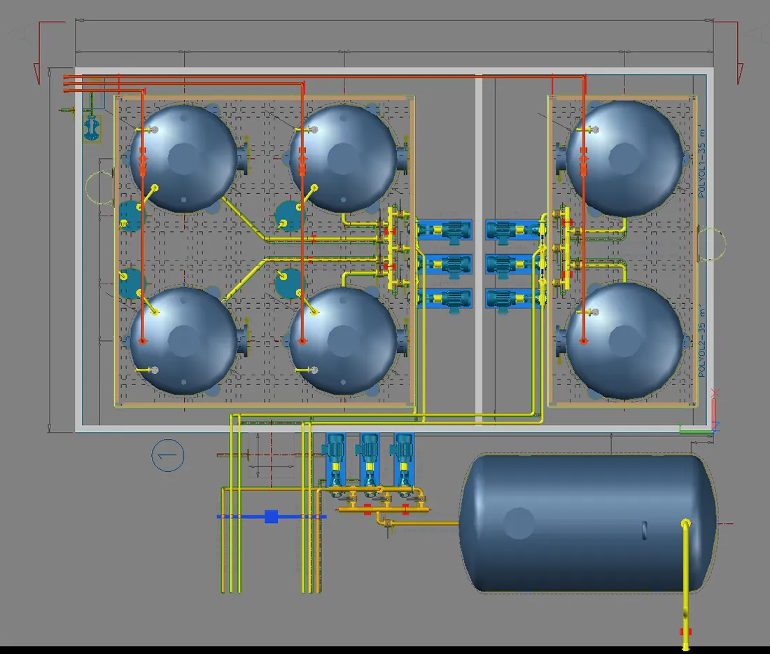 Assan tank sahası planı